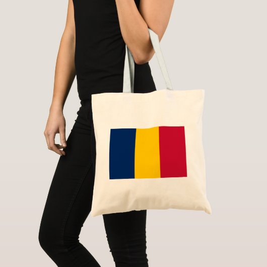 Tote Bag Drapeau Tchad (Devant (produit))