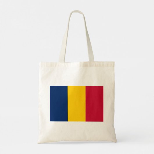 Tote Bag Drapeau Tchad (Dos)