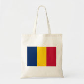 Tote Bag Drapeau Tchad (Devant)