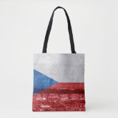 Tote Bag Drapeau tchèque (Devant)