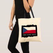 Tote Bag Drapeau tchèque (Devant (produit))