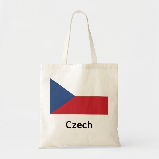 Tote Bag Drapeau tchèque (Devant)