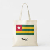 Tote Bag Drapeau Togo (Dos)