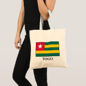 Tote Bag Drapeau Togo (Devant (produit))