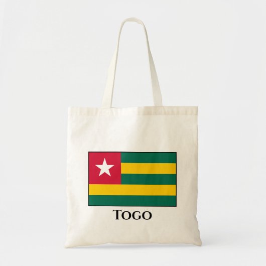 Tote Bag Drapeau Togo (Devant)
