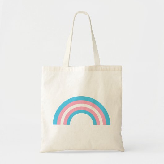 Tote Bag Drapeau Transgenre Rainbow Pride (Devant)