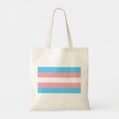Tote Bag Drapeau transgenre trans pride symbole LGBT homo g (Dos)