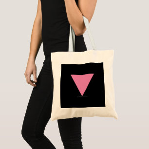 Tote Bag Drapeau triangle rose de SlipperyJoe drapeau rose