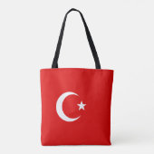 Tote Bag Drapeau turc (Dos)