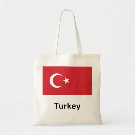 Tote Bag Drapeau turc (Devant)