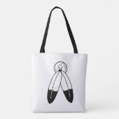 Tote Bag Drapeau Two-Spirit (Dos)