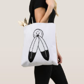 Tote Bag Drapeau Two-Spirit (De près)