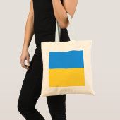 Tote Bag Drapeau ukrainien (Devant (produit))