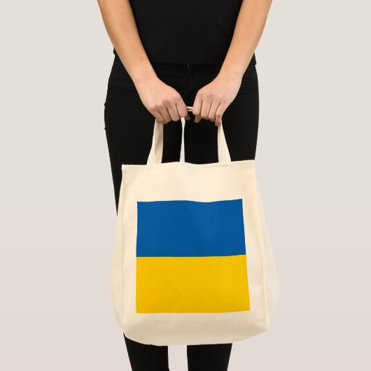 Tote Bag Drapeau ukrainien (Devant (produit))