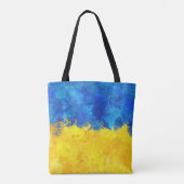 Tote Bag drapeau ukrainien  (Dos)