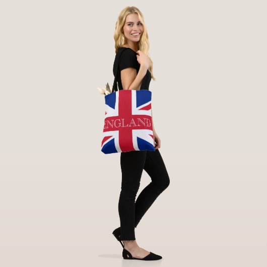 Tote Bag Drapeau Union Jack Angleterre (Sur le modèle)