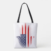 Tote Bag Drapeau USA (Dos)