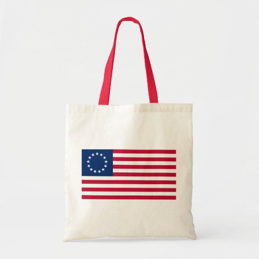Tote Bag drapeau usa betsy (Devant)