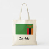 Tote Bag Drapeau Zambie (Dos)