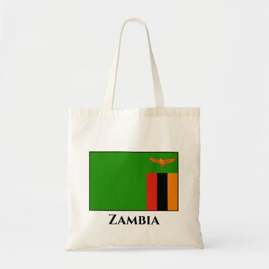 Tote Bag Drapeau Zambie (Devant)