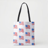 Tote Bag Drapeaux américains (Devant)