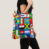 Tote Bag Drapeaux cool Du Monde De La Mode (De près)