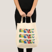 Tote Bag Drapeaux de prière tibétains (Devant (produit))