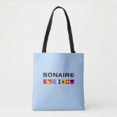 Tote Bag Drapeaux marins Bonaire (Devant)