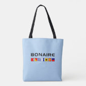 Tote Bag Drapeaux marins Bonaire (Dos)