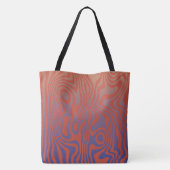 Tote Bag Dream Flow l Abstract Trippy Pattern - No. 01 (Dos)