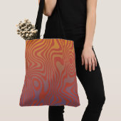 Tote Bag Dream Flow l Abstract Trippy Pattern - No. 01 (De près)