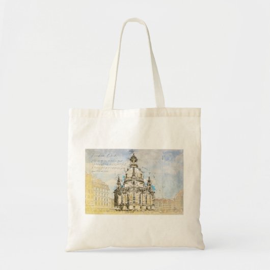 Tote Bag Dresden Frauenkirche (Devant)