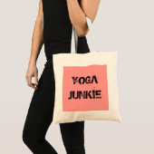 TOTE BAG DROGUÉ DE YOGA (Devant (produit))