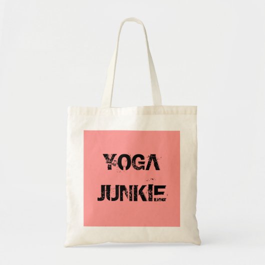 TOTE BAG DROGUÉ DE YOGA (Devant)