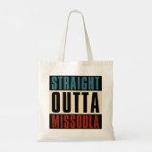 Tote Bag Droite en direction de Missoula Montana MT (Dos)