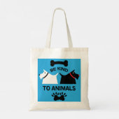 Tote Bag Droits de protection sociale des chiens | Chien Pr (Dos)
