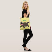 Tote Bag Drôle animal avide de carcajou (Sur le modèle)