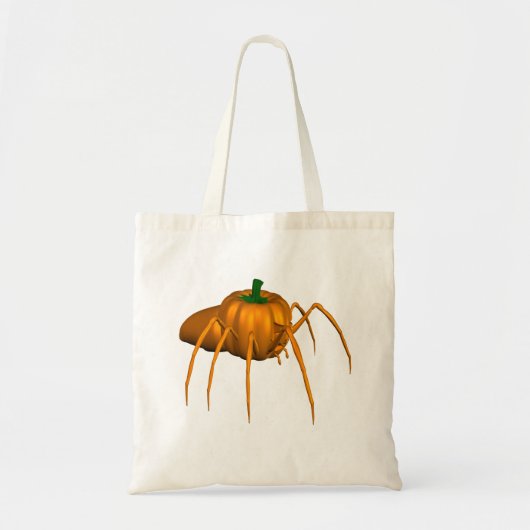 Tote Bag Drôle Araignée d'Halloween (Devant)