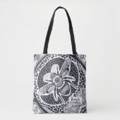 Tote Bag Drôle Bumble Bee Ready to Bumble (Devant)