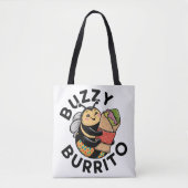 Tote Bag Drôle Buzzy Burrito Abeille (Devant)