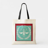 Tote Bag Drôle cadeau de l'avocat (Dos)