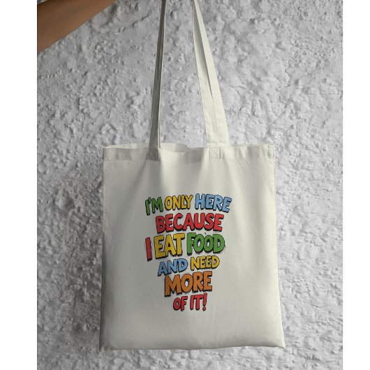 Tote Bag Drôle cadeau de nourriture, Magasin de supermarché
