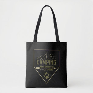 Tote Bag Drôle camper de camping dit pour les campeurs