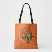 Tote Bag Drôle Capybara Ne t'inquiète pas d'être caricaturé (Devant)