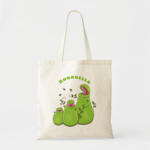 Tote Bag Drôle carnivore carnivore carnivore plante dessin 