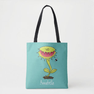 Tote Bag Drôle carnivore Vénus piège à mouches plante dessi