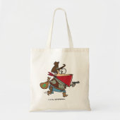 Tote Bag Drôle Cartoon Cowboy Bandit Robber (Devant)