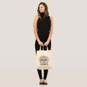 Tote Bag Drôle C'est ce qui compte à l'intérieur (Devant (modèle))
