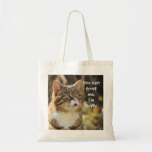 Tote Bag Drôle chapeau Faites-moi confiance Je suis Fluffy