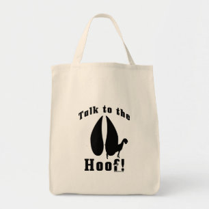 Tote Bag Drôle Chèvre Parle à la Maison